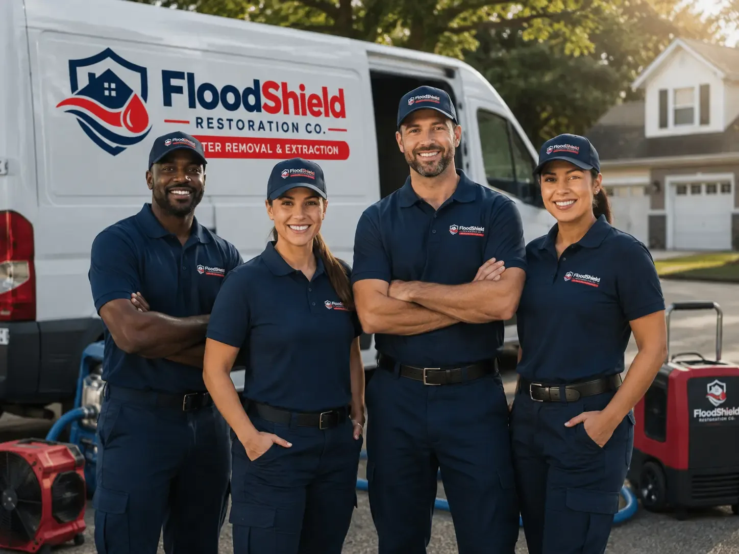 Flood Damage Restoration company in Jermyn, TX