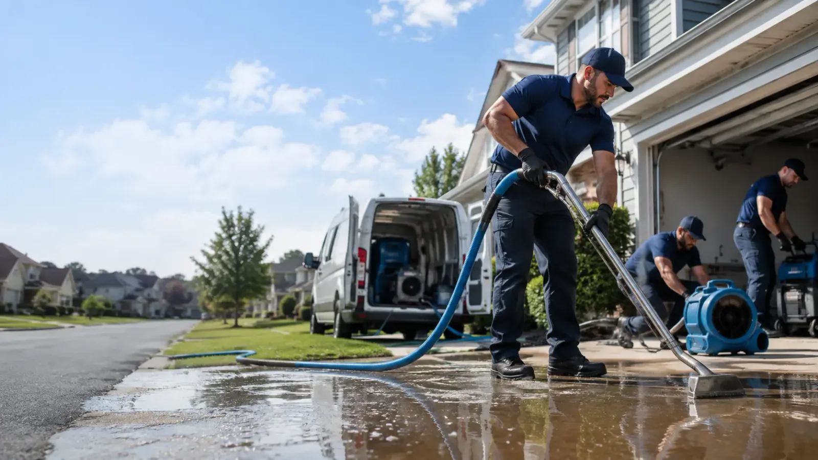 Flood Damage Restoration in Jermyn, TX